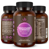 Multivitamin & Minerals High Strength with 24 Bioactive Ingredients
