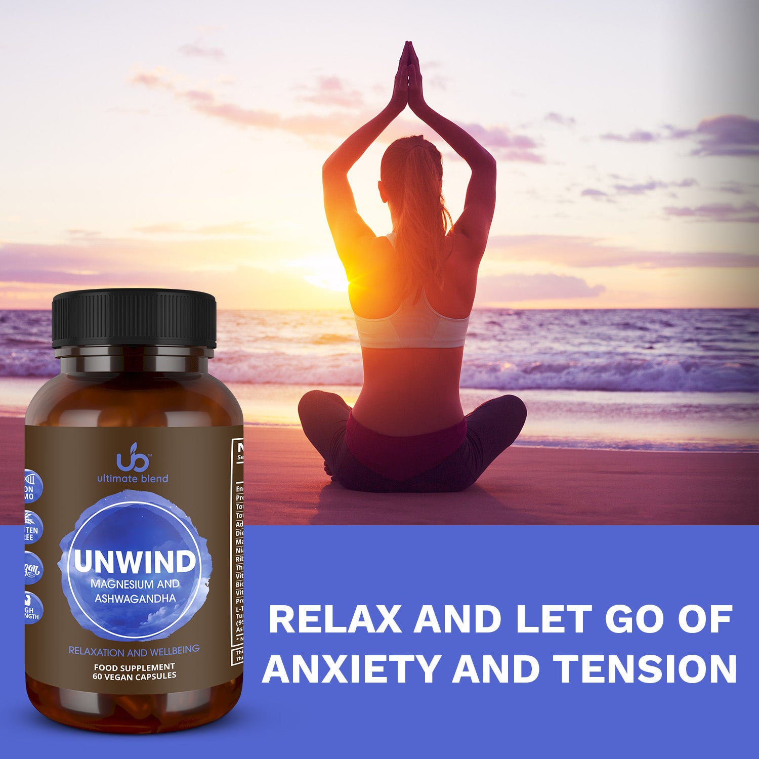 Ultimate Blend Unwind with Magnesium and Ashwagandha